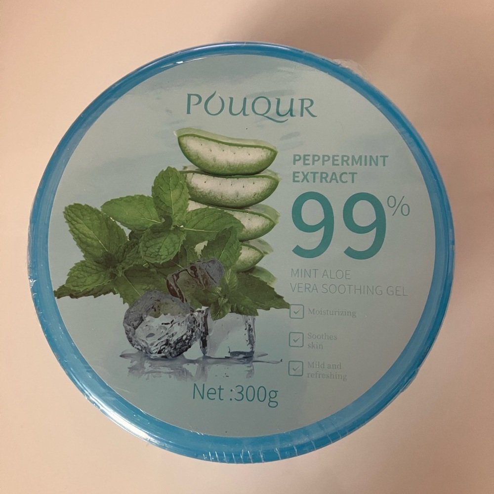 Pouqur Mint Aloe Vera Soothing Gel - 300g